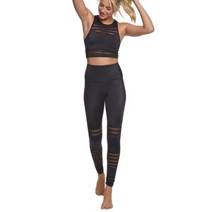 RARE Beyond Yoga Mesh To Impress High-Waist